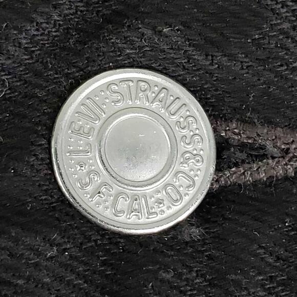 Levis 550 Jeans Vintage Men’s Size 32x32 Black Relaxed Fit Cotton Straight 32 - Picture 4 of 8